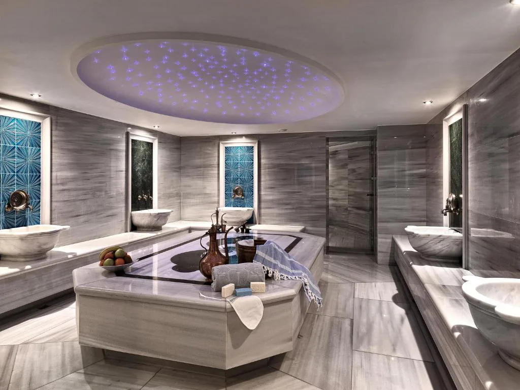 نمای حمام هتل مرکور بومونتی