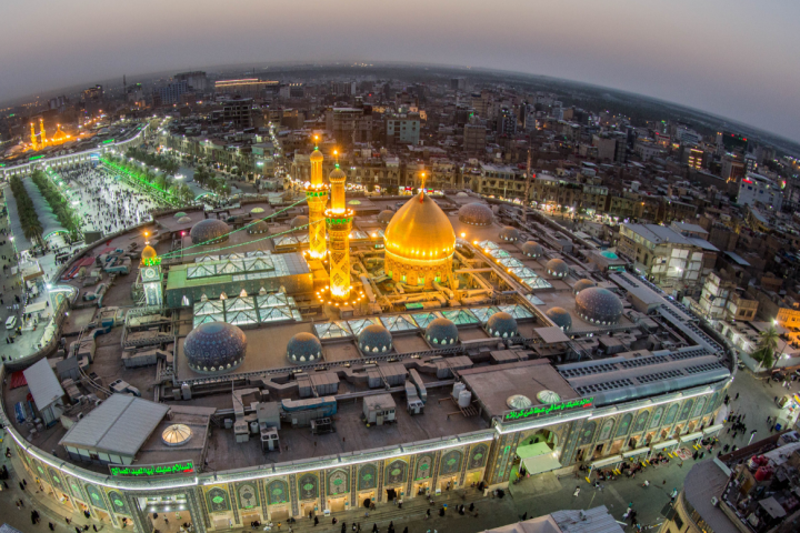 نمای شهر کهربلا