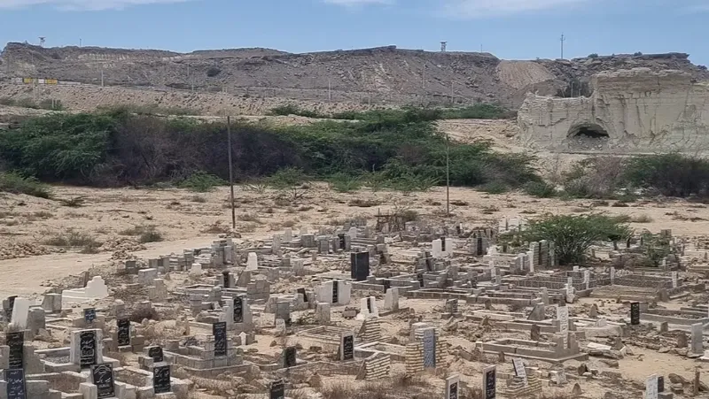 قبرستان جن ها در چابهار