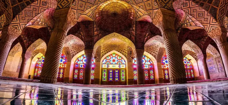 جاهای دیدنی ایران مسجد نصیر الملک شیراز