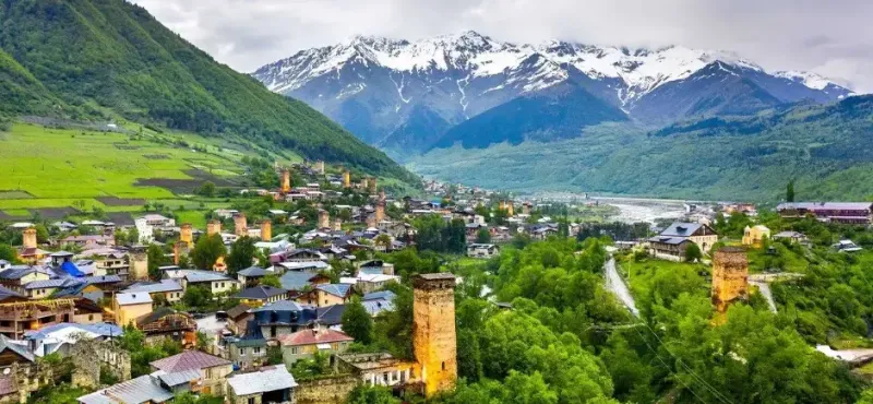 شهرهای توریستی گرجستان مستیا