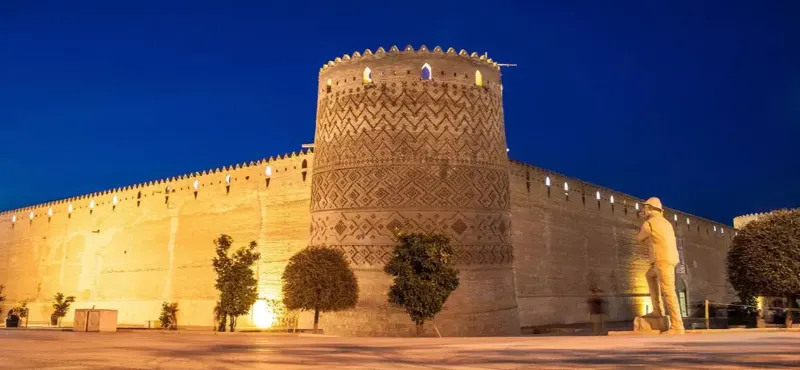 جاهای دیدنی شیراز ارگ کریم خان