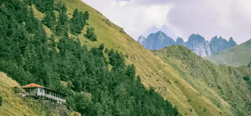 زیباترین شهر گرجستان جوتا