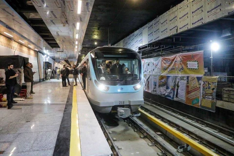 خط 3 مترو مشهد