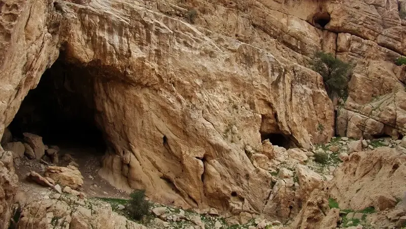 غار مغان نزدیک جنگل جیغ مشهد