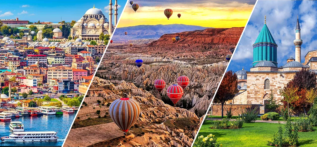 konya capadocia istanbul