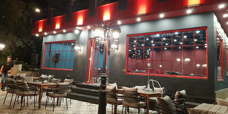 کافه های ساحل مرجان کیش