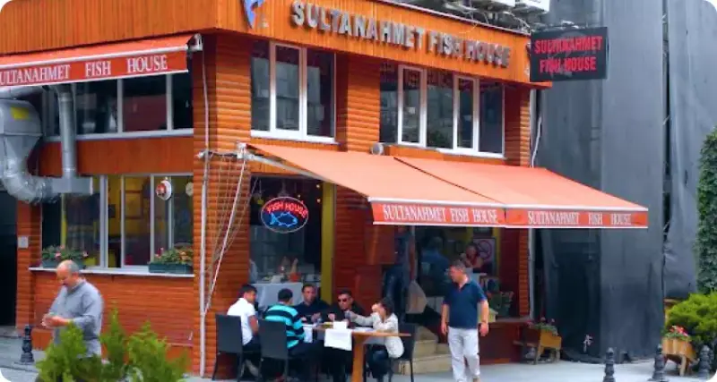 رستوران خانه ماهی در استانبول