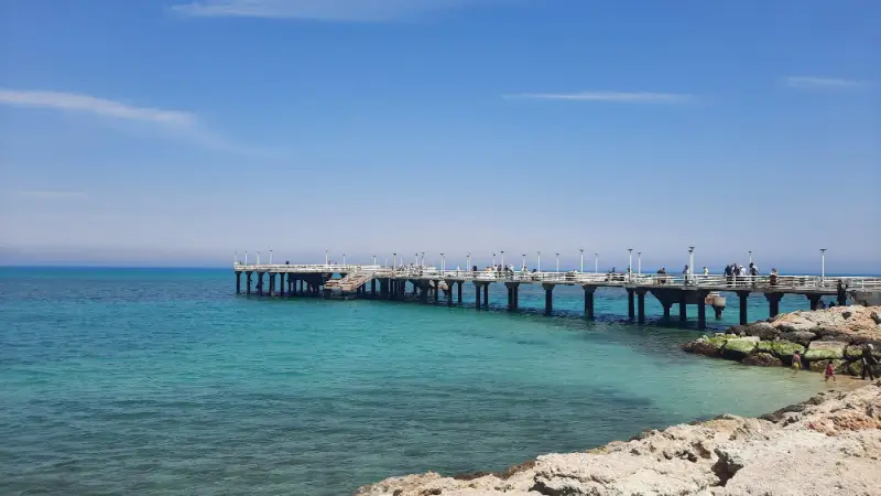 ساحل اسکله تفریحی کیش