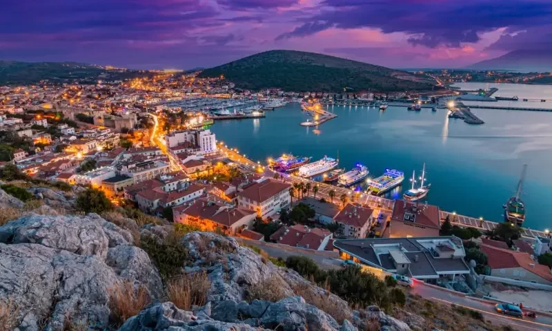 جاهای دیدنی ازمیر در شب