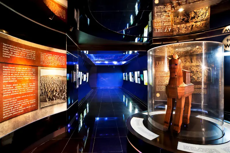 تنگه داردانل در آکواریوم استانبول